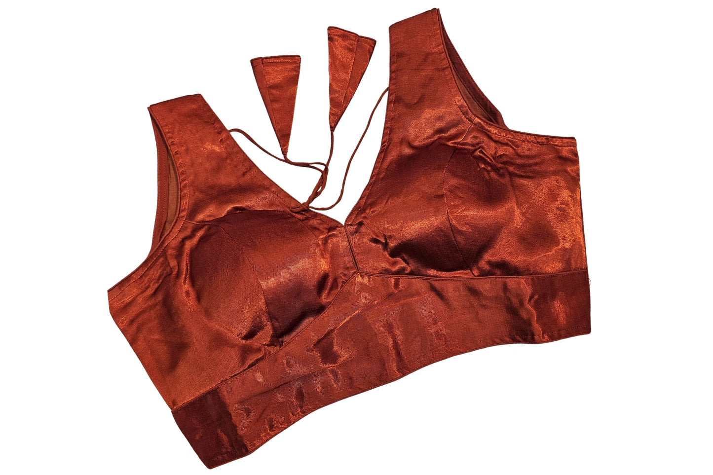 Plain Gajji Silk Readymade Blouse