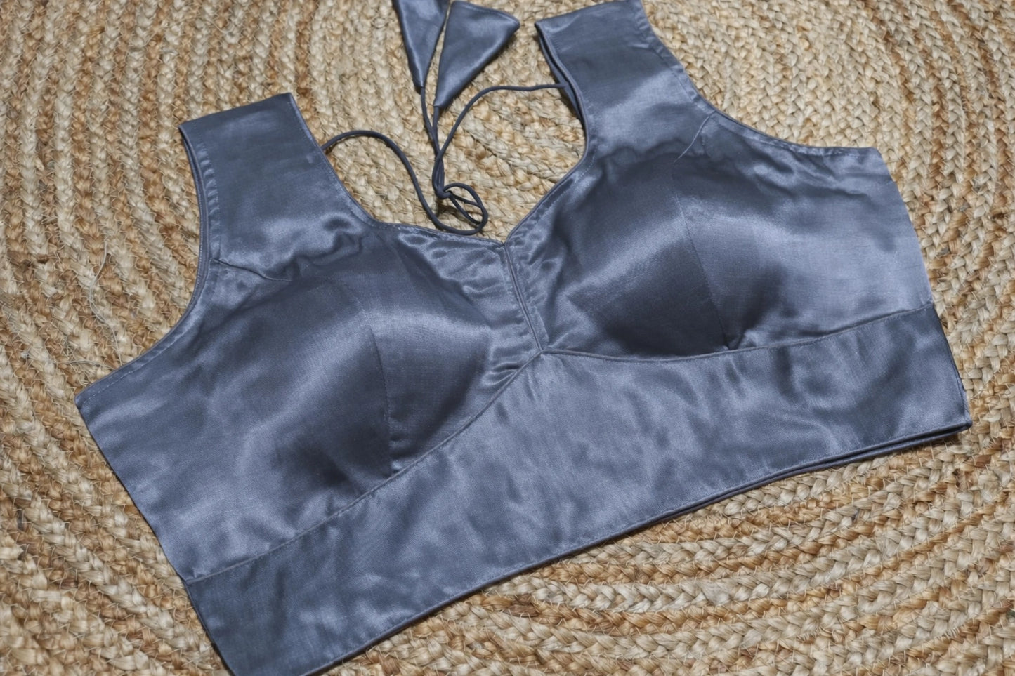 Plain Gajji Silk Readymade Blouse