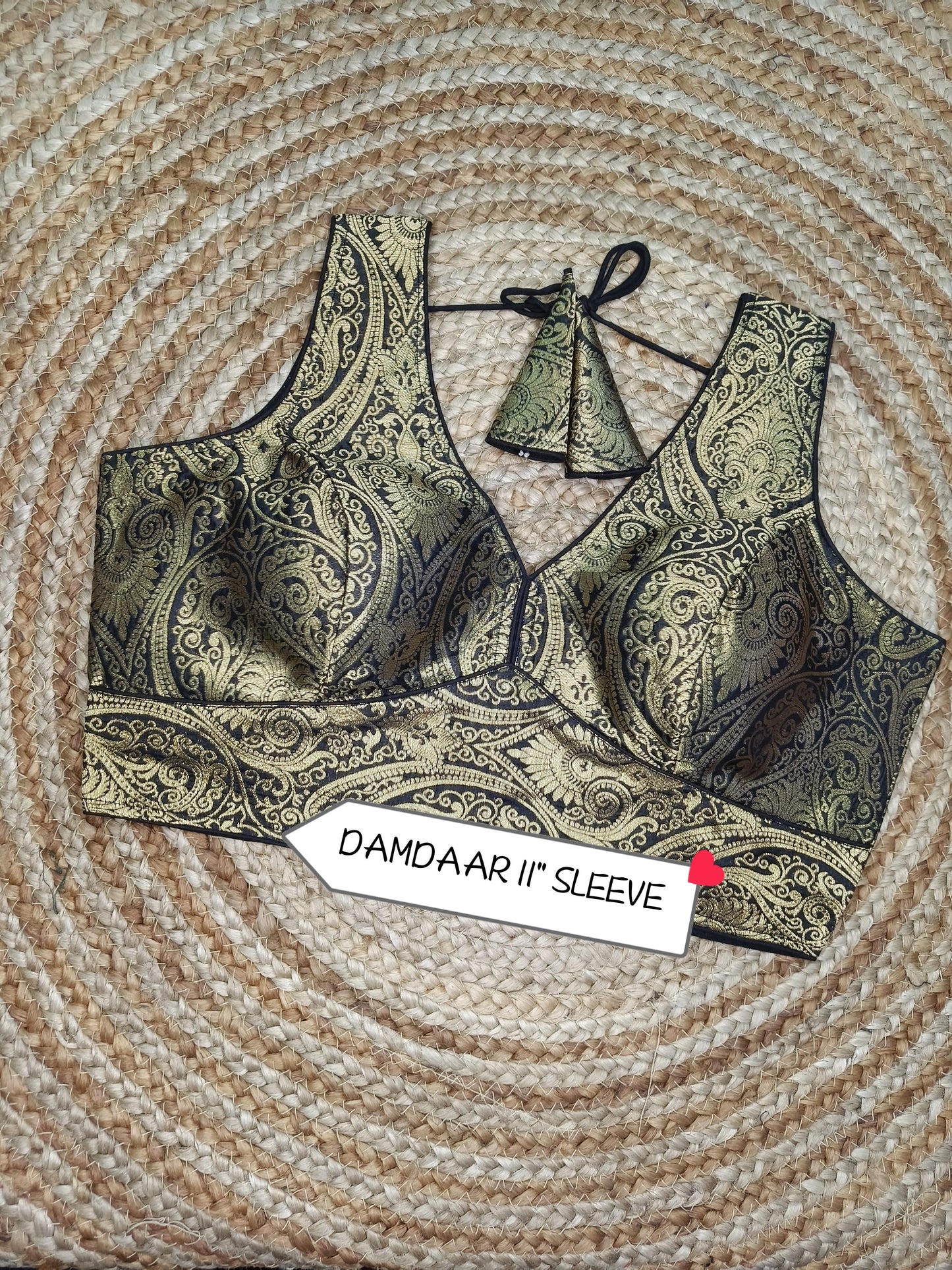 Banarasi Pattern Traditional Readymade Blouse