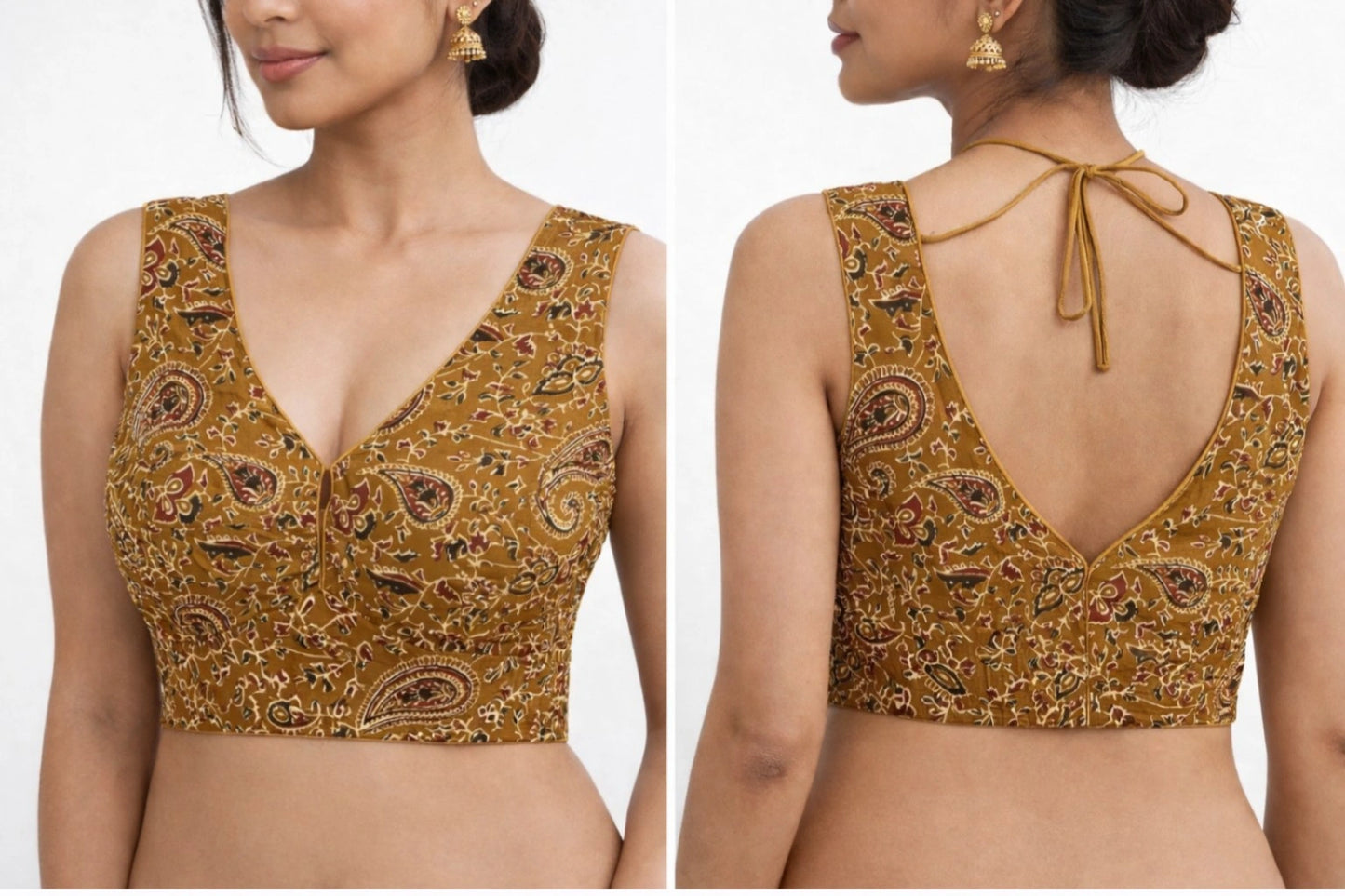 Printed Pure cotton Readymade Blouse