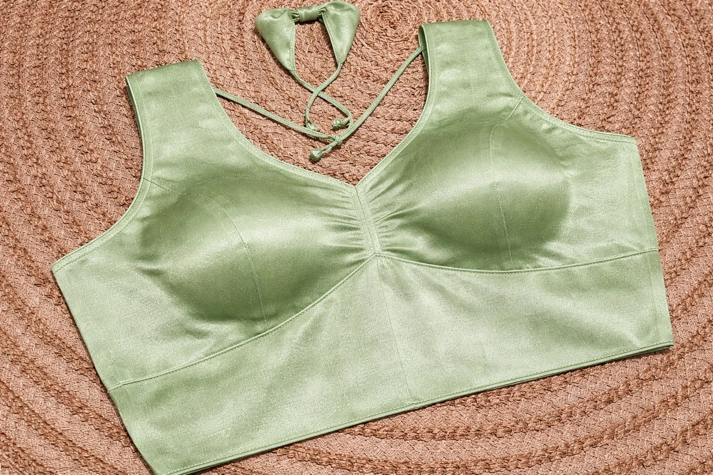 Plain Gajji Silk Readymade Blouse