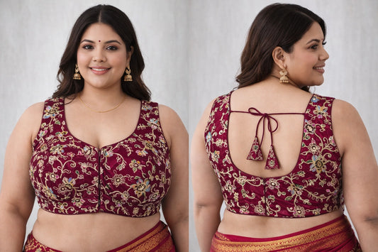 Plus Size Readymade Blouse Partywear
