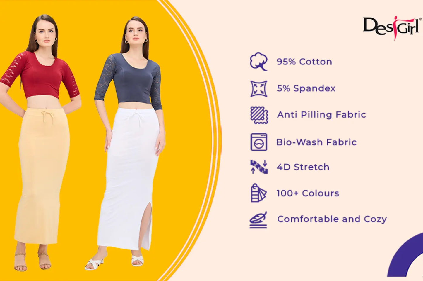 Satin Saree Shapewear
