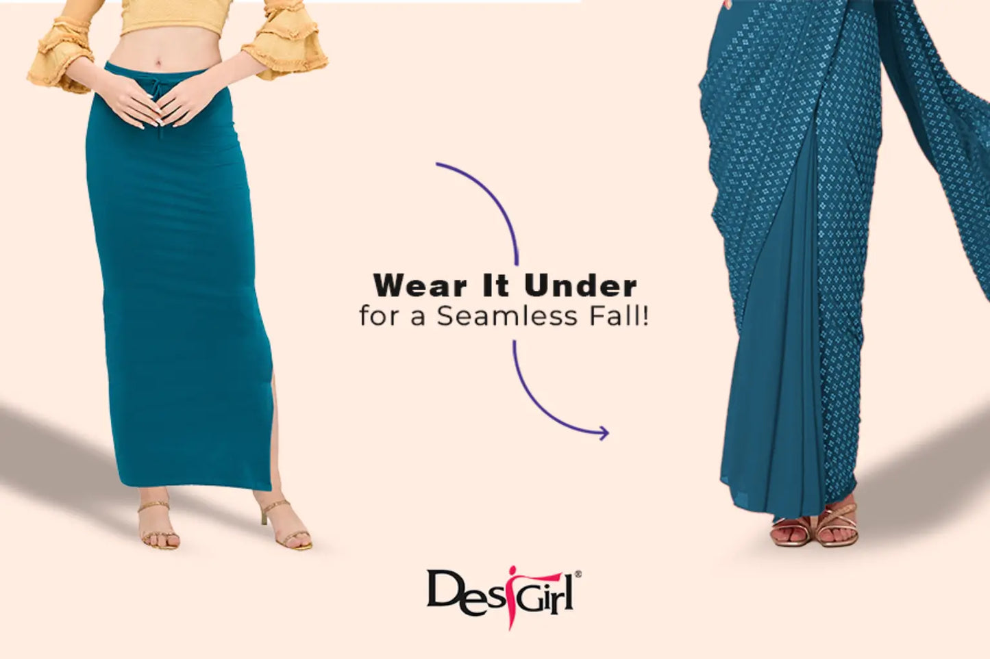 Satin Saree Shapewear