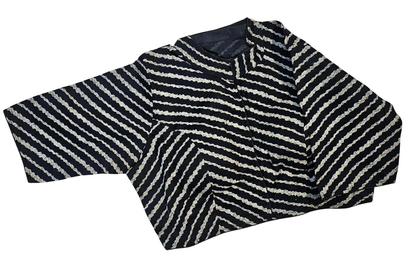 Printed Pure cotton Collar Neck 3/4 sleeves
