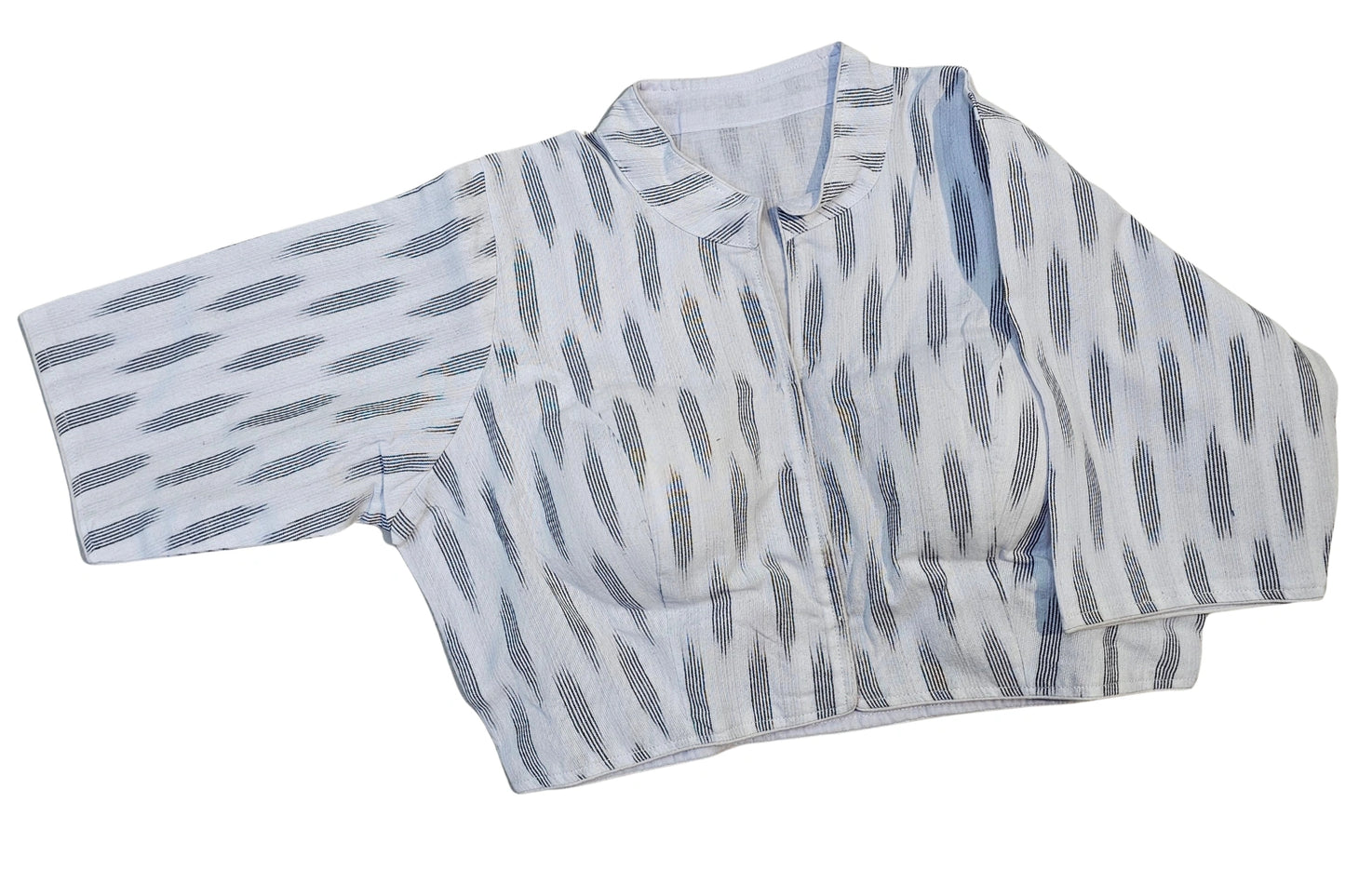 Printed Pure cotton Collar Neck 3/4 sleeves