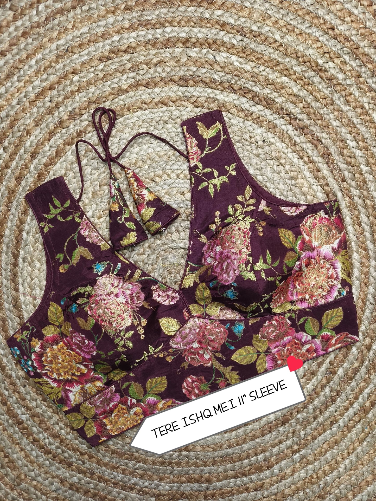 Digital Printed Multi Color Readymade Blouse