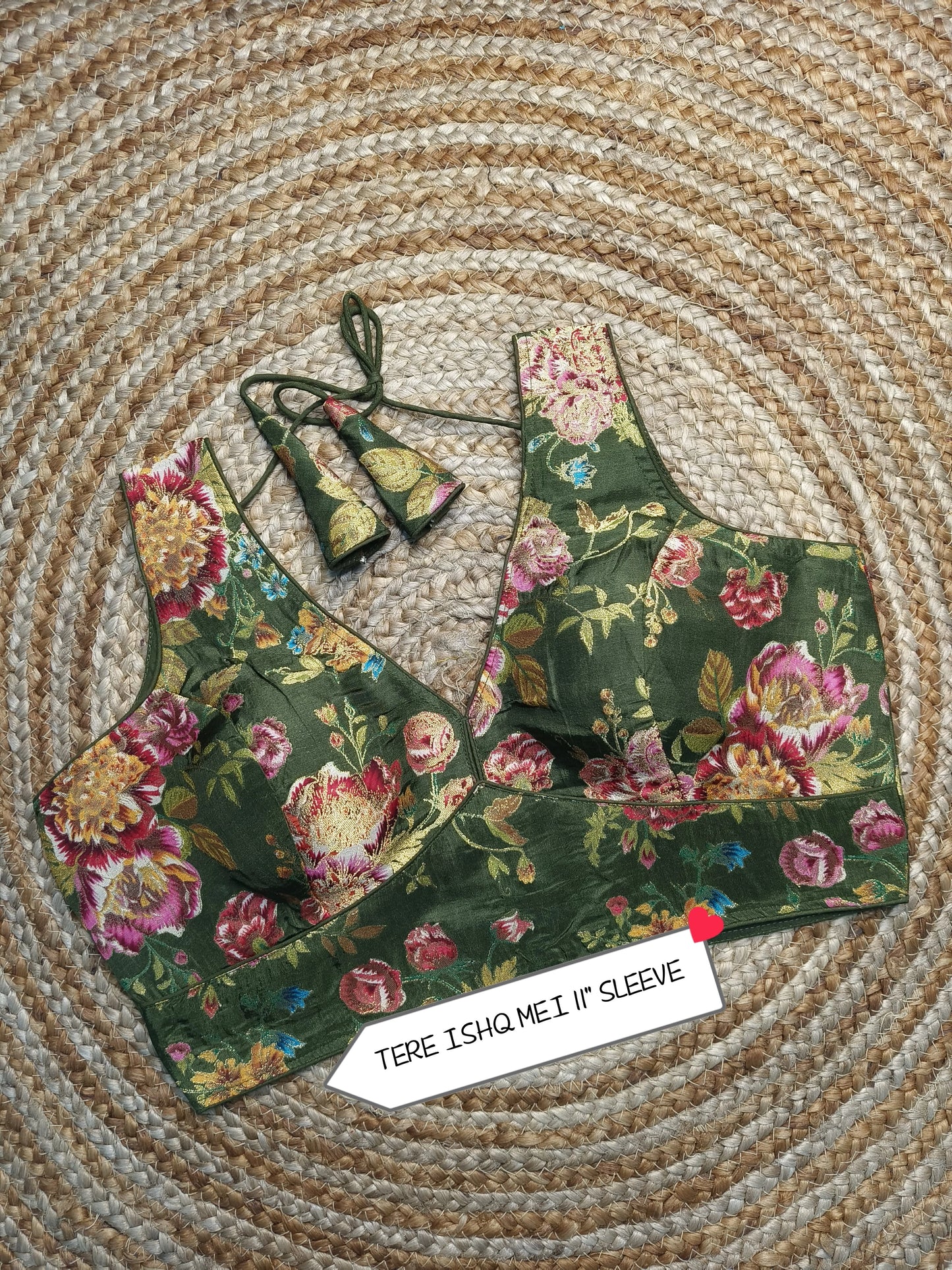 Digital Printed Multi Color Readymade Blouse