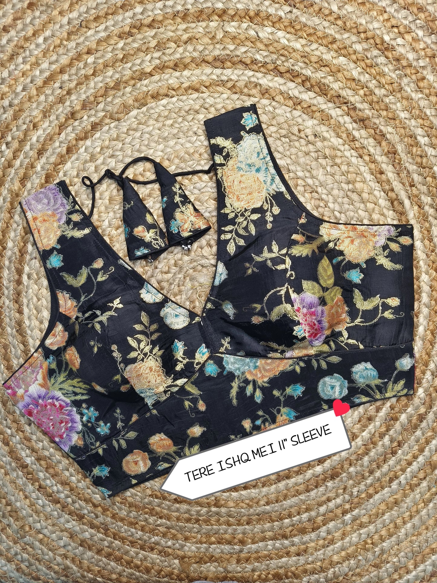 Digital Printed Multi Color Readymade Blouse