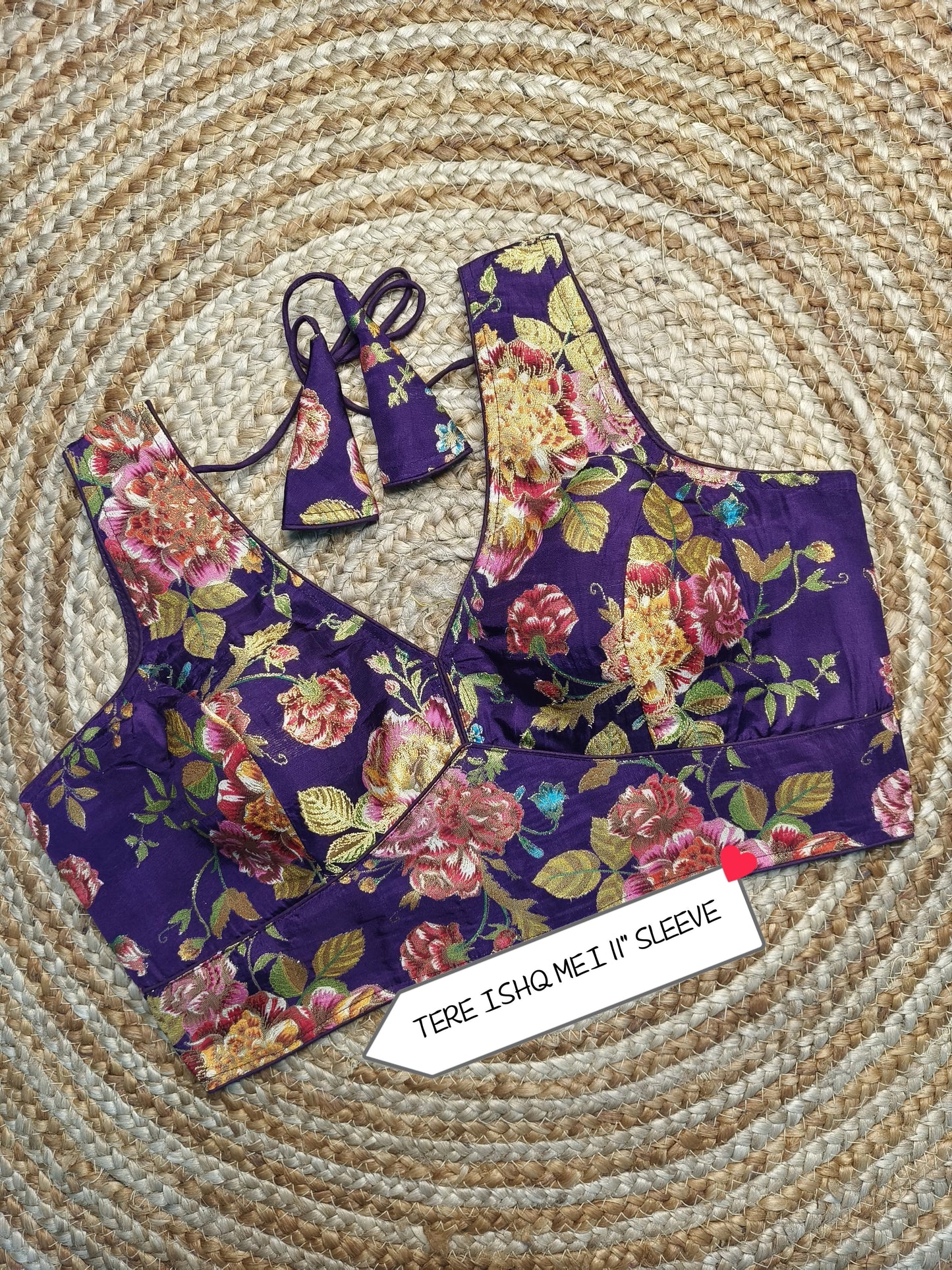 Digital Printed Multi Color Readymade Blouse