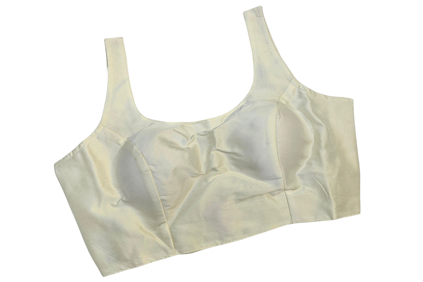 Plain Sleeveless Readymade Blouse