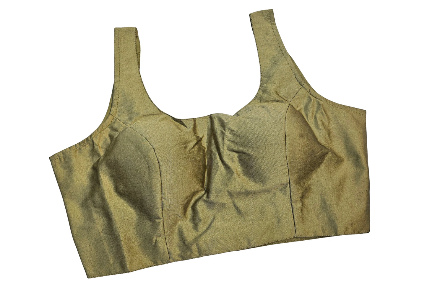 Plain Sleeveless Readymade Blouse