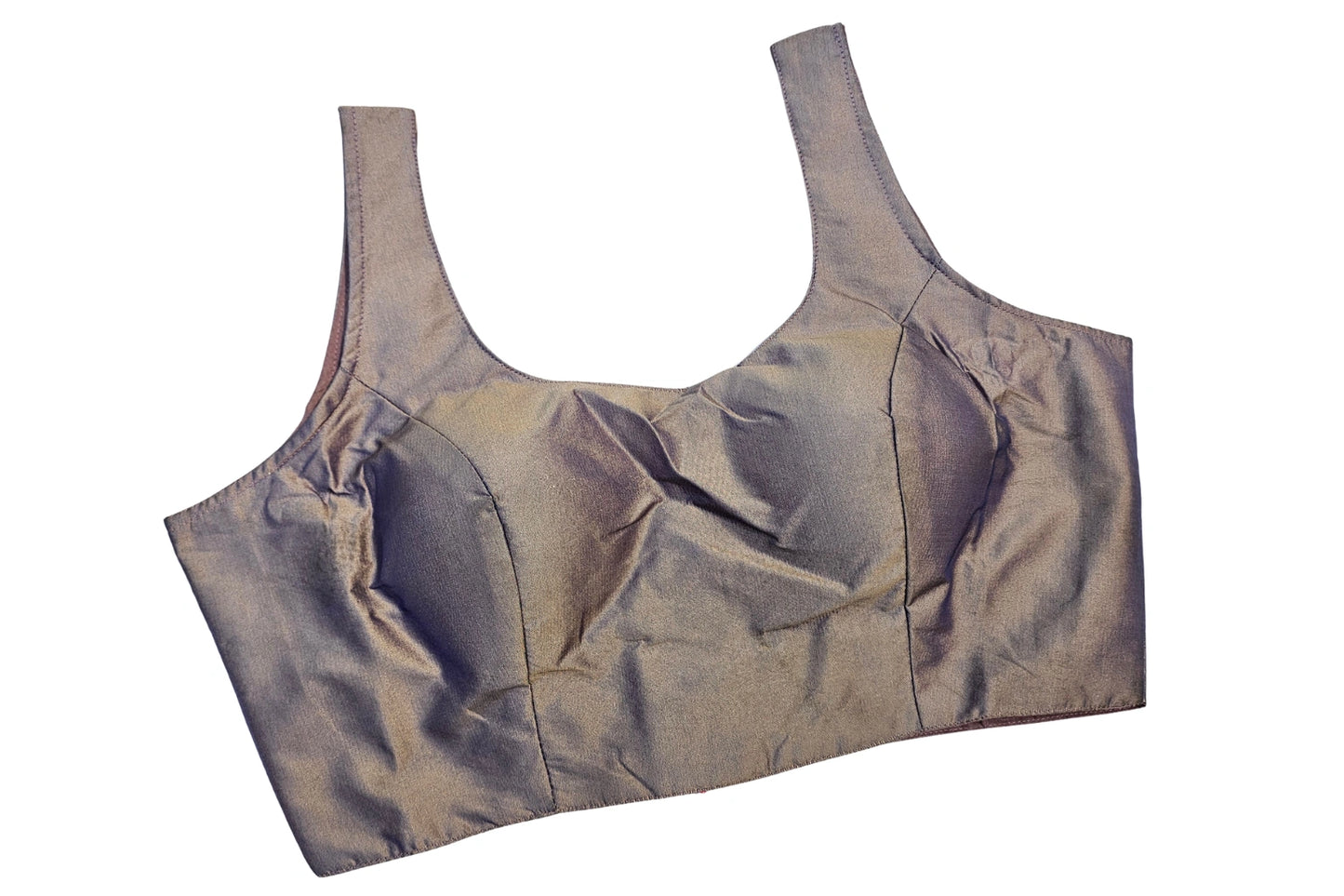 Plain Sleeveless Readymade Blouse